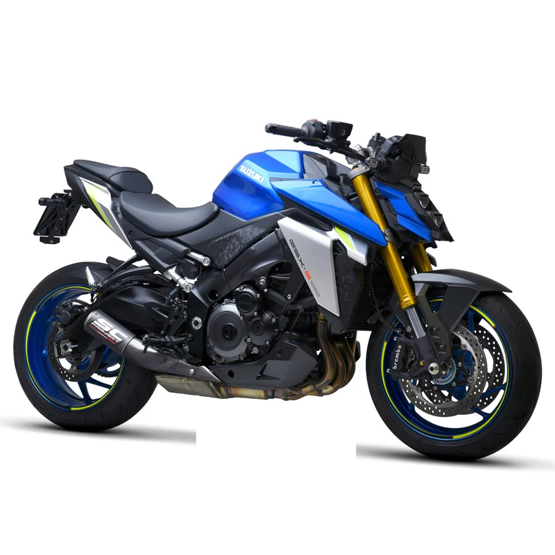 SC-Project S20-36CR CR-T Slip-on Exhaust, Carbon Fiber For Suzuki GSX-S1000 '21- - Image 5