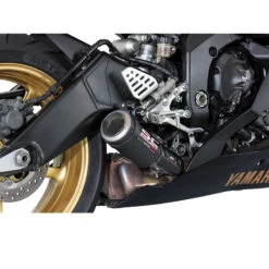 SC-Project Y21-L36C Low Mount CR-T Exhaust For Yamaha YZF-R6 (2006-2023)