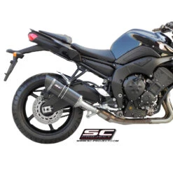 SC-Project Y10-12C Oval Exhaust For Yamaha FZ8 (2008-2013)