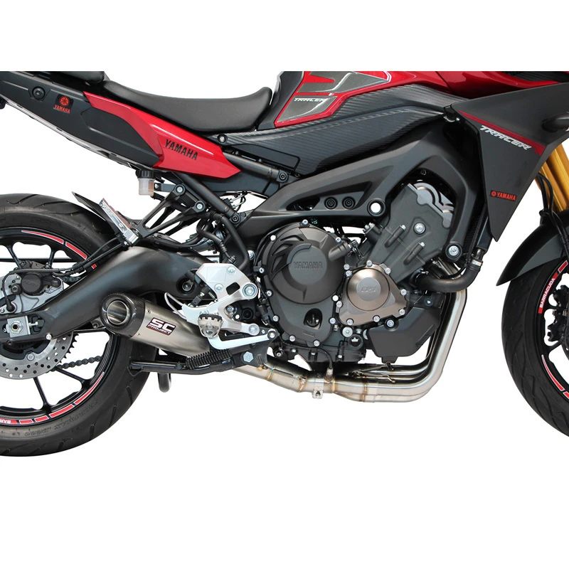 SC-Project Y19-C21A Conic 3-1 Full System Color Exhaust Yamaha FJ-09 (2015-), XSR900 (2016-)