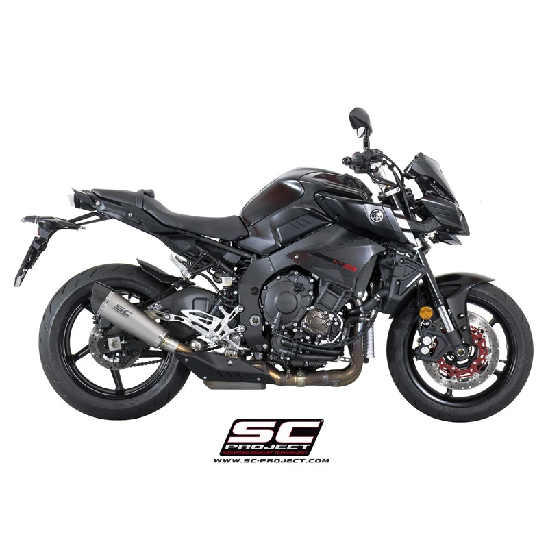 SC-Project Y20-KT34T Conic Slip-on Exhaust For Yamaha MT-10/ABS/FZ-10 (2016-) - Image 2