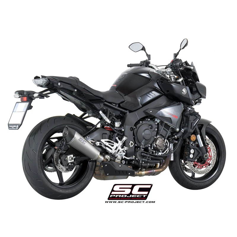 SC-Project Y20-KT34T Conic Slip-on Exhaust For Yamaha MT-10/ABS/FZ-10 (2016-) - Image 3