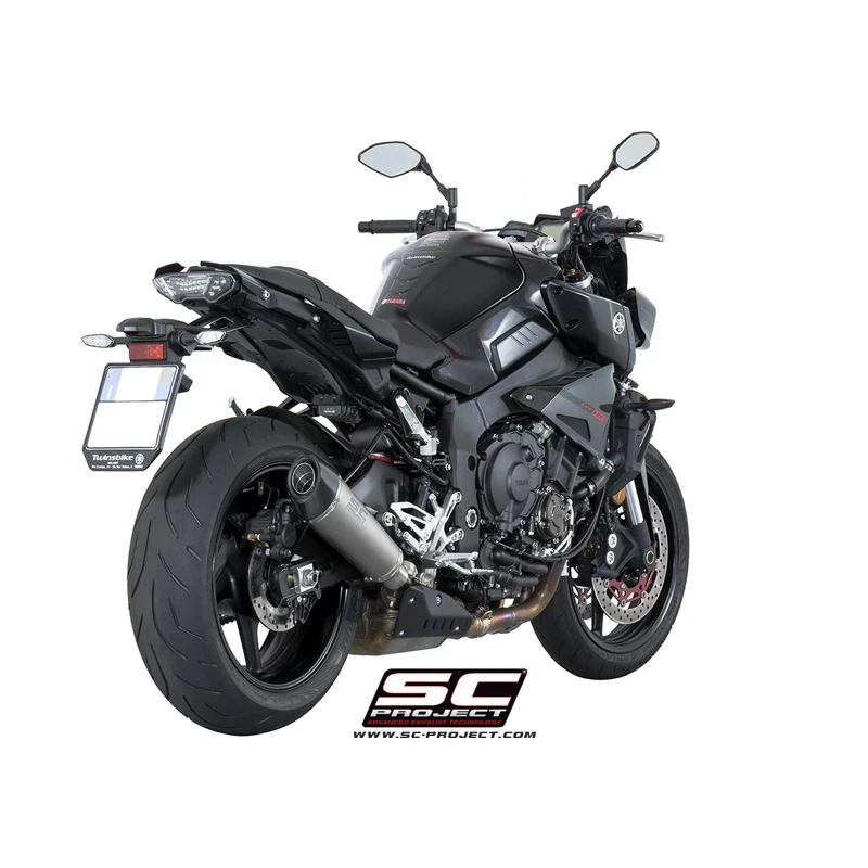 SC-Project Y20-KT34T Conic Slip-on Exhaust For Yamaha MT-10/ABS/FZ-10 (2016-) - Image 5