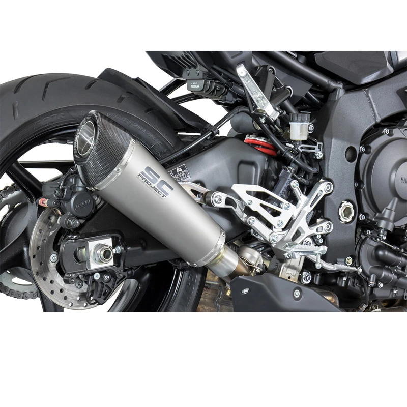 SC-Project Y20-KT34T Conic Slip-on Exhaust For Yamaha MT-10/ABS/FZ-10 (2016-)