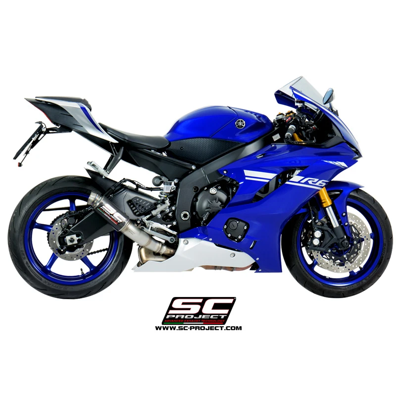 SC-Project Y21-H70 GP70-R Slip-on Exhaust For Yamaha YZF-R6 (2017-) - Image 4
