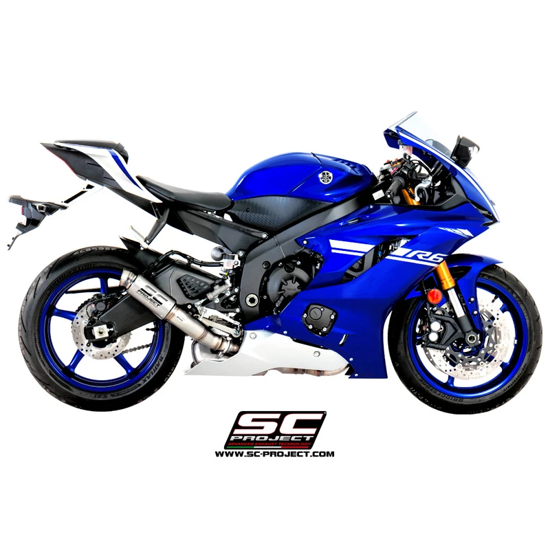 SC-Project Y21-H70 GP70-R Slip-on Exhaust For Yamaha YZF-R6 (2017-) - Image 5