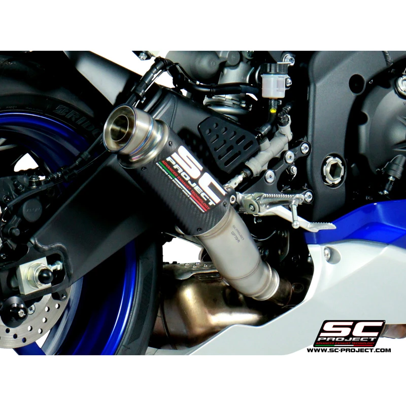 SC-Project Y21-H70 GP70-R Slip-on Exhaust For Yamaha YZF-R6 (2017-)
