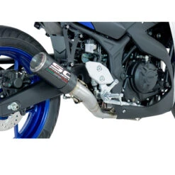 SC-Project Y23-C38C CR-T 2-1 Full System Exhaust For Yamaha YZF-R3 (15-19)