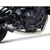 SC-Project Y33-CDE36C CR-T Slip-on Exhaust, Carbon Fiber For Yamaha MT-07 '21-