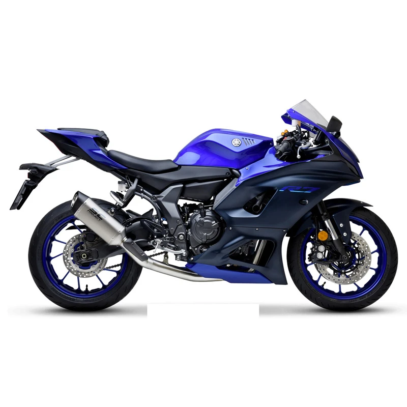 SC-Project Y36-CDE124T SC1-S Full System Exhaust, Titanium For Yamaha YZF-R7 '21- - Image 2