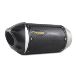Two Bros 005-3850405-S1 S1R Carbon Slip-On Exhaust For Yamaha YZF-R6 (2006-2018)