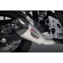 Yoshimura 11260BP520 Alpha T Stainless Slip-on Exhaust For Suzuki GSX250R (2018-2020)