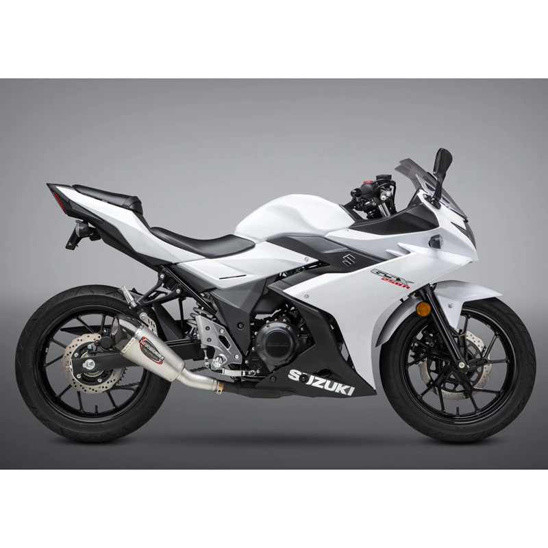 Yoshimura 11260BP520 Street Alpha T Slip-on Exhaust, SS-SS-CF For Suzuki GSX-250R (2018-) - Image 2